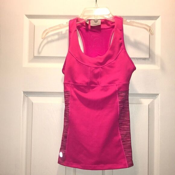 ✨Athleta Hot Pink Space Dye PR tank - Picture 2 of 5